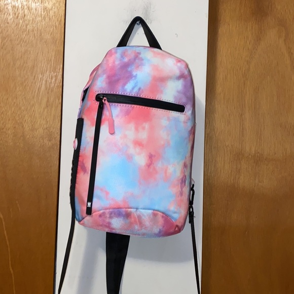 ???NWT Like Dreams Pink Tiedye Backpack/Purse